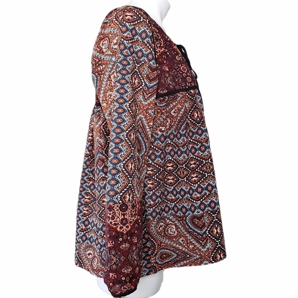 Sanctuary x Nordstrom | Patchwork Belle Babydoll S - Picture 5 of 11